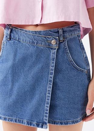 Спідниця-шорти джинсові