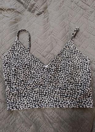 Майка топ коротка