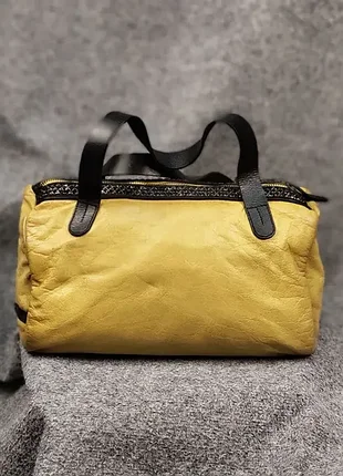 Премиальная кожаная сумка rehard italy duffle дизайнерская очень красивая