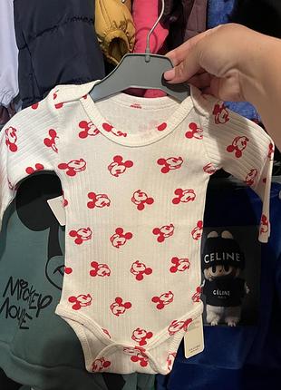 Боди на дівчинку мики