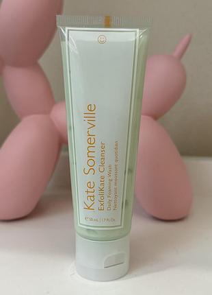 Гель-пінка для вмивання kate somerville exfolikate cleanser daily foaming wash