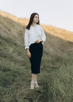 Трикотажна спідниця