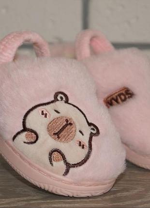 Дитячі кімнатні / домашні тапочки з резинкою