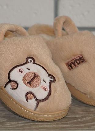 Детские комнатные / домашние тапочки с резинкой