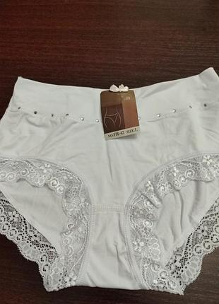 Нові трусики жіночі, стрази, мереживо.