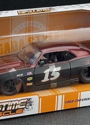 Chevrolet camaro 1969 bigtime muscle 1:24