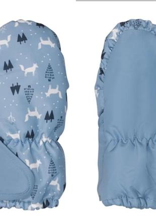 Варежки рукавички 4-12 месяцев без пальчика