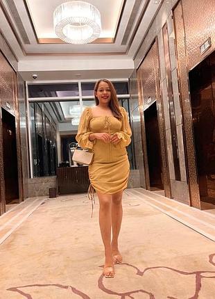 Мінісукня na-kd party chiffon drawstring.