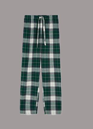Домашние фланелевые брюки в клетку primark xl