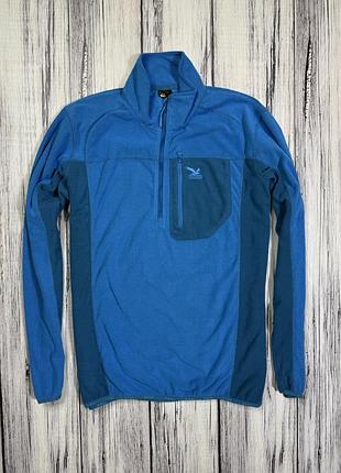 Salewa  кофта флисовая  polarlite оригинал синяя xl размер