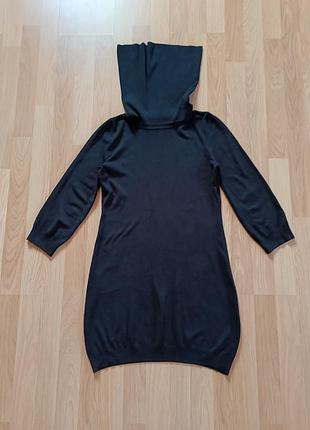 Трендовое женское черное платье гольф h&amp;m