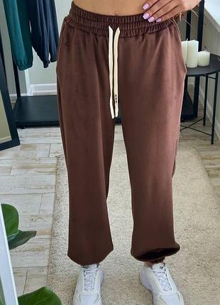 Велюровые штаны