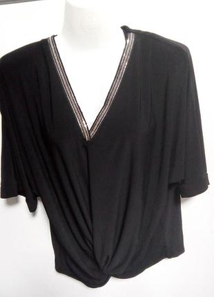 Блуза.
черный цвет