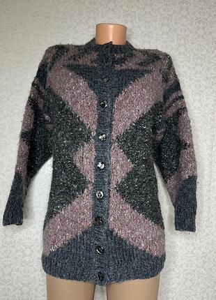 Вінтажний кардиган exclusive hand knitting by patricia
