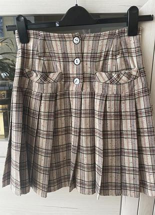 Стильна спідниця-  шотландка