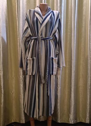 Теплый домашний халат