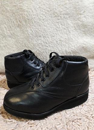 Кожаные ботиночки для усталых ножек, chaneco, 37,5 размер