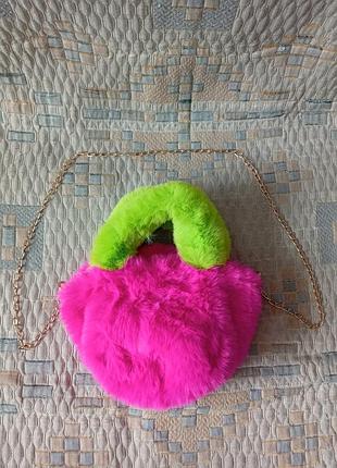 Сумочка для дівчинки хутрова