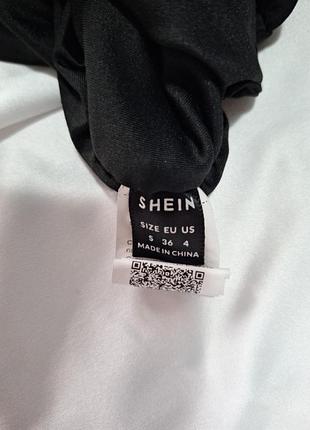 Черное платье shein 😍 6