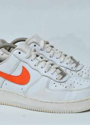Білі чоловічі кросівки nike airforce af1 42р кросівки найк