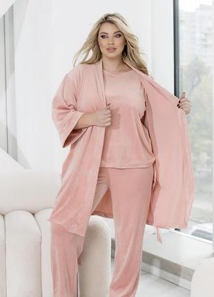 Стильний та комфортний домашній костюм 3-ка