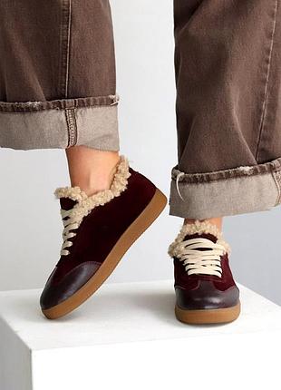 Кросівки натуральна шкіра замша україна зима