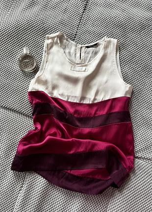 Чудовий шовковий топ від massimo dutti