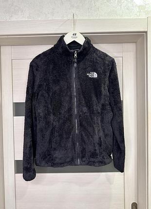 Флісова кофта тедді / травка the north face