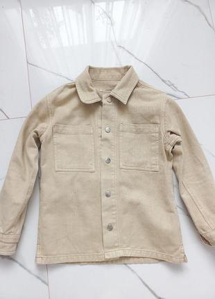 Котонова куртка -сорочка