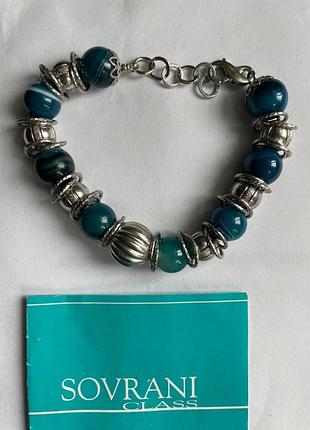 Уникальный, красивый брендовый браслет sovrsni, италия