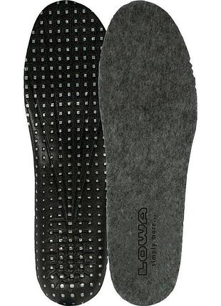 Стельки для зимней обуви для отвода влаги и дополнительного тепла в холодную погоду lowa fussbett cold weather