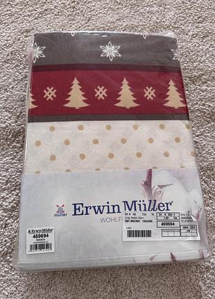 Постільна білизна  155*200 набір erwin müller 🎄✨