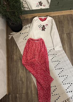 Мякочка теплая пижамка костюм для дома🌿