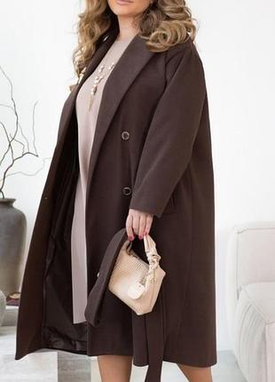 Пальто🤎большого размера 🫶