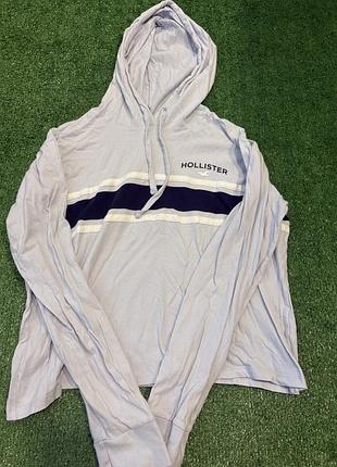 Стильний лонг з капюшоном