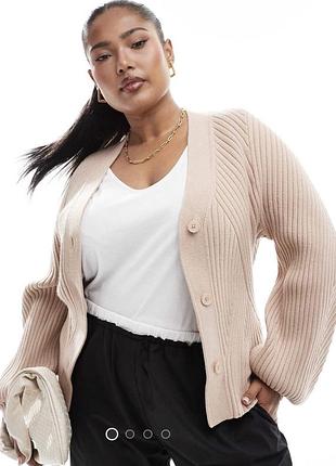 Неймовірний кардиган asos plus size з рукавами бохо