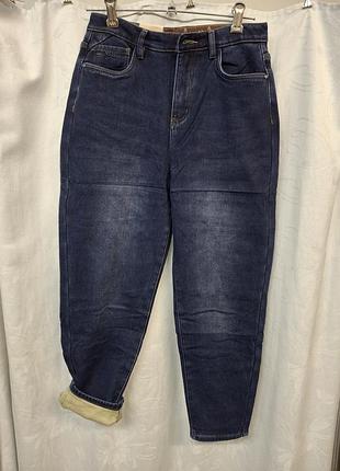 Новинка ! ❤️‍🔥❤️‍🔥❤️‍🔥   джинсы мом микромех ❄️❄️❄️