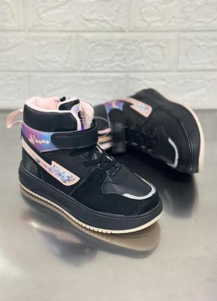 Черевики для дівчат хайтопи ботінки ботіночки дитяче осіннє взуття