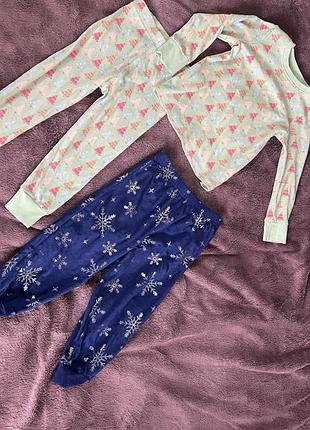 Дитяча піжама новорічна