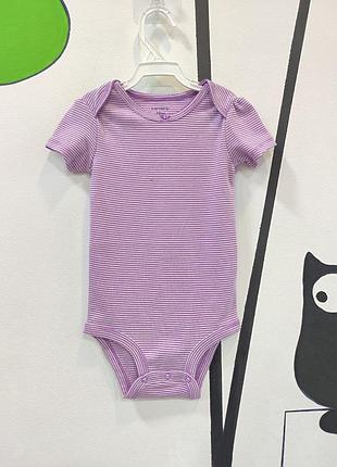 Боди бодик carters картерс с коротким рукавом для девочки
