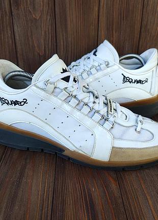 Кросівки dsquared 2 шкіра італія оригінал 44р кроссовки