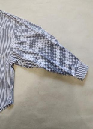 Сорокона свободного кроя в полоску pull and bear 4
