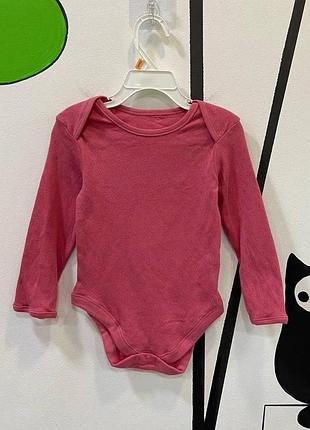 Ажурный боди с длинным рукавом джордж новый для девочки 2т 92