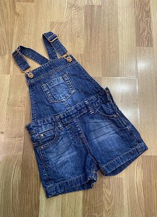 Комбінезон джинсовий з шортами loved & found