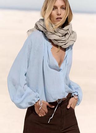 Сорочка оверсайз від zara