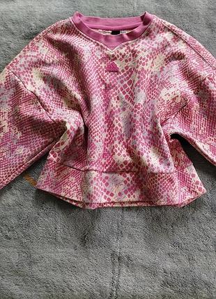 Детская кофта adidas, детский свитшот adidas, детская кофта, свитшот для девочки, свитшот детский