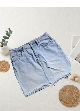 Спідниця мини, джинсова