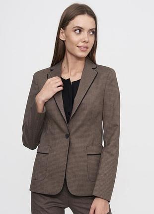 Жакет в мелкую клетку бренд natali bolgar ххс