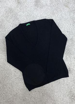 Вовняний жіночий джемпер від united colors of benneton стан як новий !