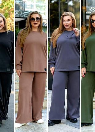 Теплий жіночий прогулянковий костюм nob-25061